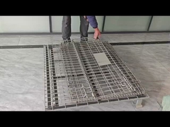 Cage pliable en treillis métallique