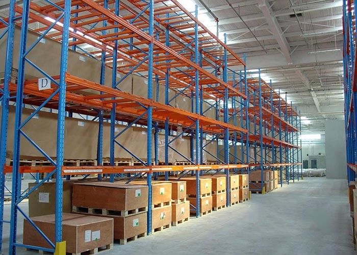 Échafaudages industriels pour palettes à plusieurs niveaux, systèmes de échafaudage en acier laminé à froid