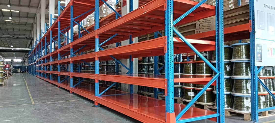 Étagères de stockage en acier industriel lourd réglables avec protection contre la corrosion
