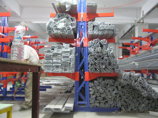 Système de rack de stockage en acier, rack métallique industriel en acier