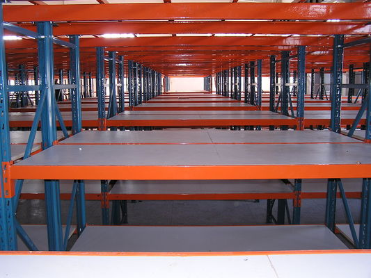 Manipulation manuelle des étagères à longue portée pour le stockage des équipements