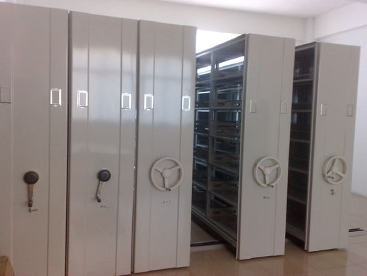 Bibliothèque / bureau Armoires de dossiers en mouvement Système de protection contre la corrosion