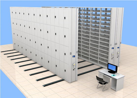 Systèmes de stockage de fichiers en acier à haute densité pour bibliothèque / école / bureau / banque
