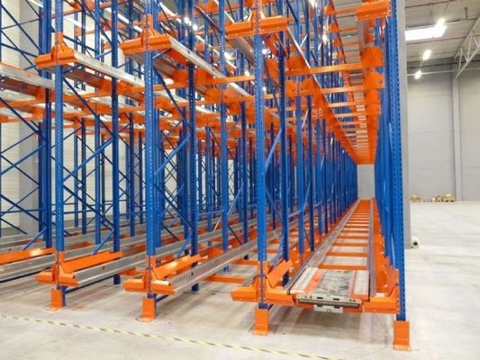 Système de navette radio personnalisé, Système de rayonnage de navette de palettes d' entrepôt