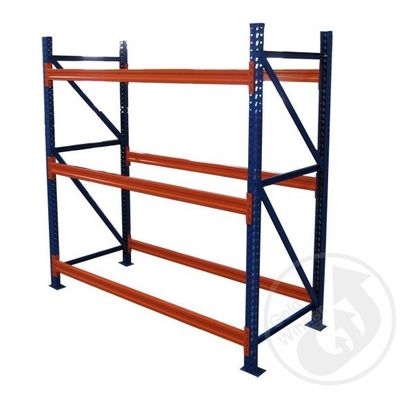 6000 mm de hauteur Longue portée Racks de stockage lourds avec finition de peinture en poudre