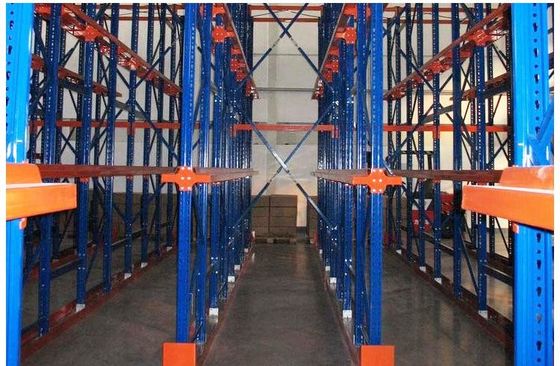 Système de stockage réglable de racks de palettes, systèmes de stockage de racks de palettes pour le stockage à froid