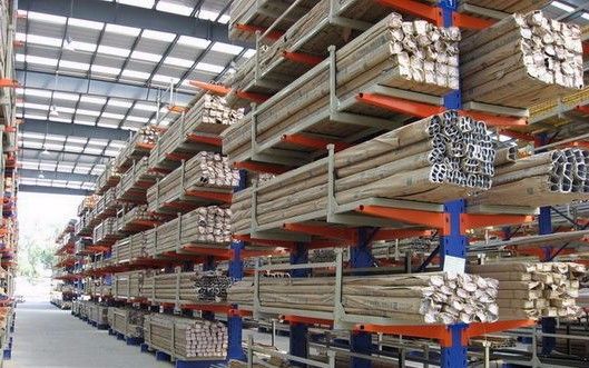 Acier Q235 bras réglables de support à levier pour entrepôt industriel