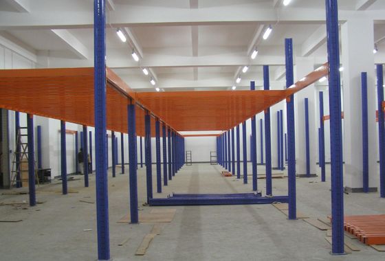 Protection contre la corrosion cadre en acier système de plancher de mezzanine pour l'usine