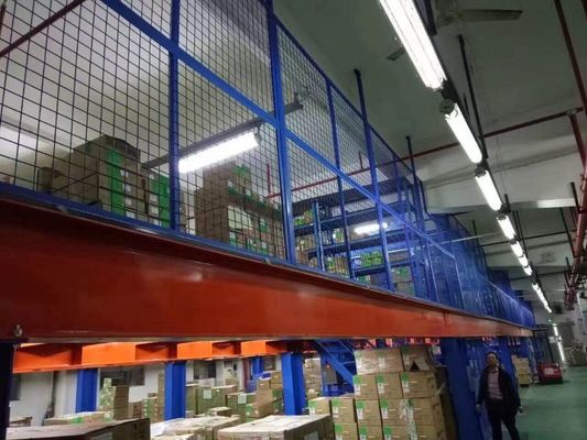 Planchers de mezzanine industriels personnalisés à palettes à plusieurs niveaux