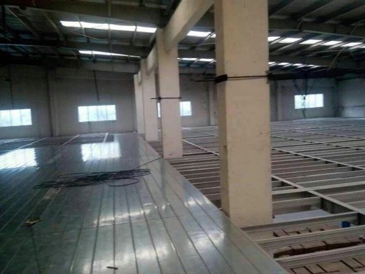Systèmes de mezzanine à entrepôt à plusieurs niveaux, étagères à palettes, planchers de mezzanine