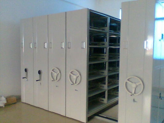 Bibliothèque Armoires de rangement en acier à haute densité, Systèmes de rangement mobiles OEM