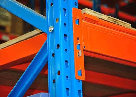Q235B Racks de stockage lourds pour entrepôt en acier avec panneau de contreplaqué