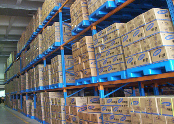 Étagères de stockage en acier lourd, étagères de palettes industrielles pour entrepôts froids