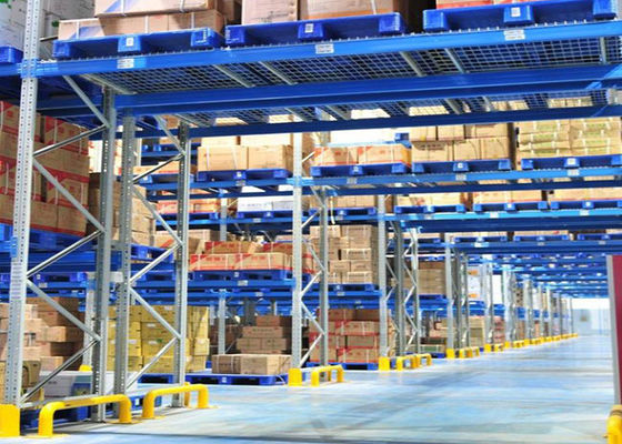 Étagères de stockage en acier lourd, étagères de palettes industrielles pour entrepôts froids