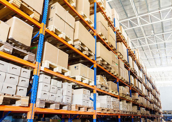 Des racks de stockage industriels lourds, des solutions d' entrepôt à faisceau de distorsion