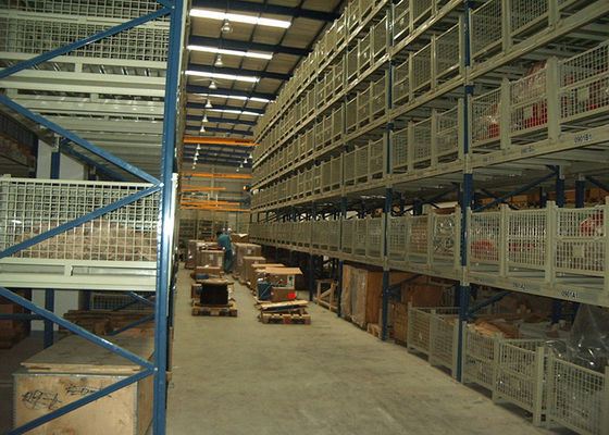 Plateaux de stockage à haute résistance en acier pour entrepôts