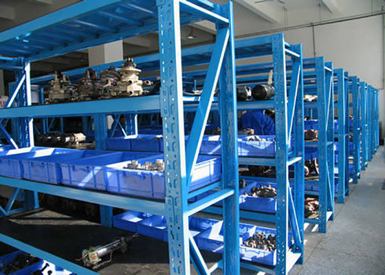 Étagère de rangement en acier léger et durable pour supermarché / entrepôt