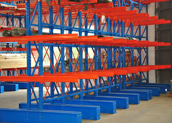 Étagères de stockage à double face à cran industriel Étagère de matériaux à cran pour objets longs