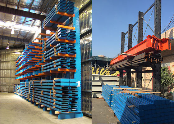 Système réglable de rack de palettes à cran pour entrepôt industriel