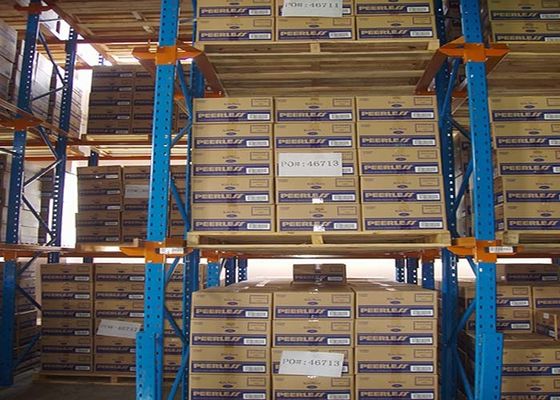 Disque de 5000 mm à volume élevé dans les rayonnages de palettes laminés à froid pour l'entrepôt