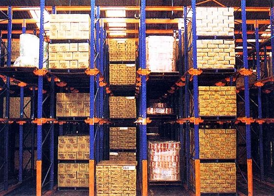 Tracteur de charge lourde dans les rayonnages de palettes 1000-4000 kg/niveau