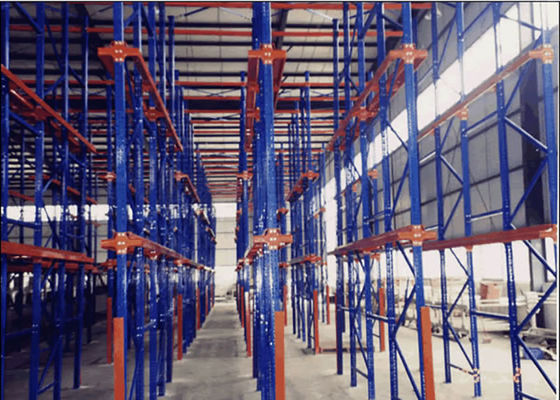 Structure en acier laminée à froid dans le système de rack pour le stockage d'objets de type tambour
