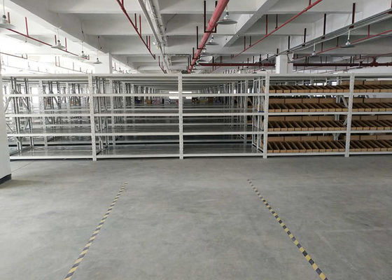 Plateaux de stockage en acier industriel à plusieurs niveaux ODM / OEM Plateaux à palettes Mezzanine