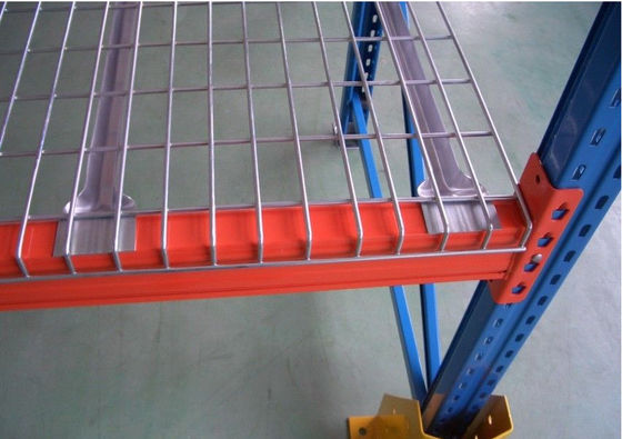 Plateaux de rangement de palettes pour entrepôts solides sur mesure avec revêtement en treillis galvanisé soudés