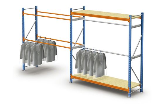 Étagères de rangement légères anti-corrosion Étagères commerciales de palettes pour vêtements