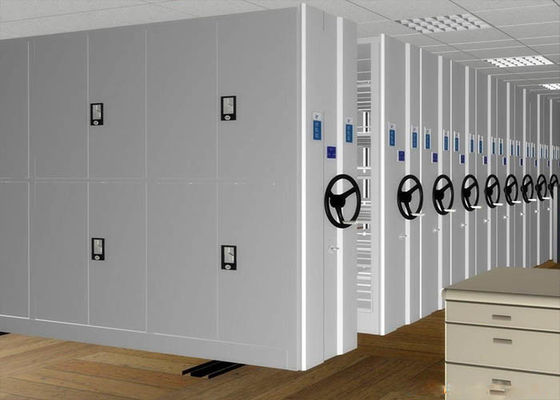 Bibliothèque Armoires de rangement en acier à haute densité, Systèmes de rangement mobiles OEM