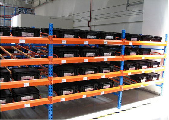 1000 kg/palette Échafaudage industriel en acier Échafaudage à débit par gravité dans l'entrepôt