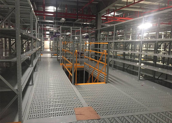 Plateaux de stockage en acier couvert en poudre de mézanine