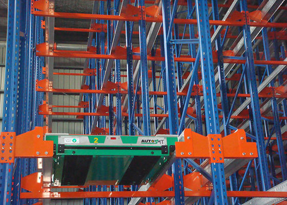 Entrepôt de stockage de palettes, système de navette pour la logistique