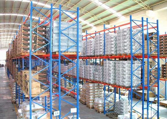 Étagères de stockage industrielles en acier sur mesure, laminées à froid