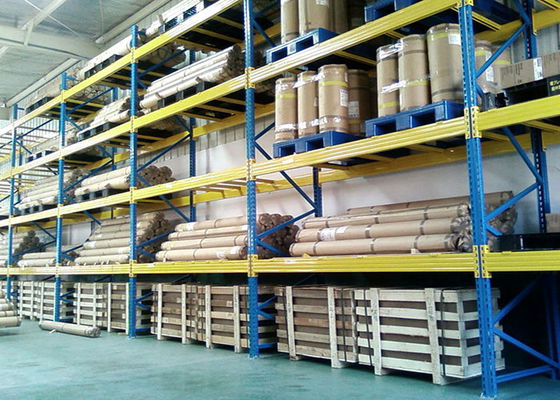 Échafaudages industriels pour palettes à plusieurs niveaux, systèmes de échafaudage en acier laminé à froid