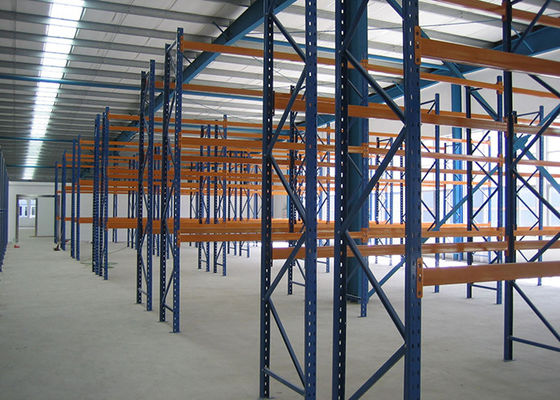 Étagères de stockage industrielles en acier sur mesure, laminées à froid