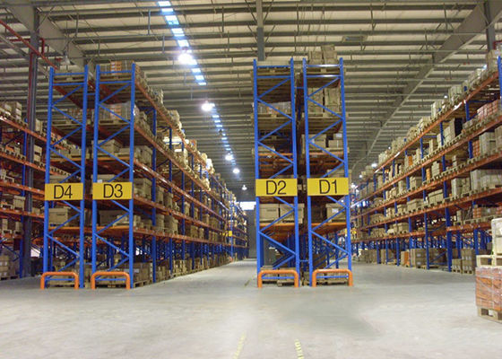 Étagères de stockage en acier industriel réglables 1000 kg/palette