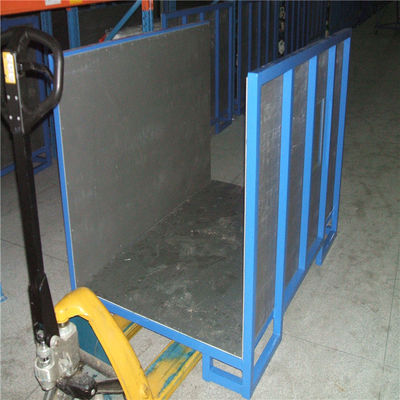Contenant de stockage et de transport de tissu métallique pliable