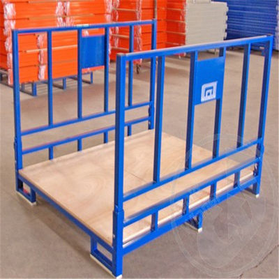 Q235 Cage à palettes empilable Industrie Contenants de stockage en maille métallique