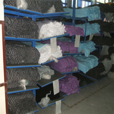 Contenant de stockage et de transport de tissu métallique pliable