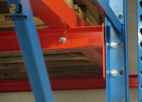 Dispositif revêtu de poudre dans les rayonnages de palettes en acier laminé à froid ODM / OEM disponible