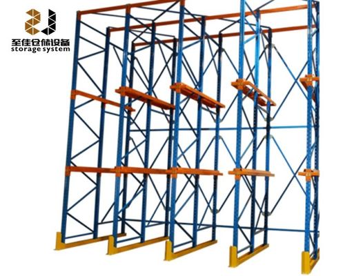 Conduite sécurisée dans les rayonnages de palettes / rayonnages de entrepôts lourds