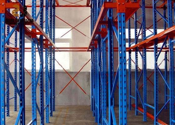 Système de stockage de palettes à haute densité, système de stockage de palettes à débit