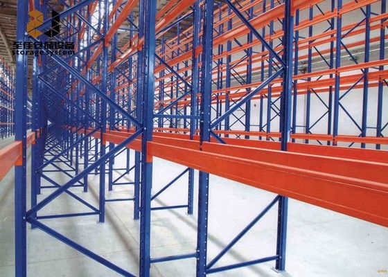 Système de stockage de palettes à haute densité, système de stockage de palettes à débit