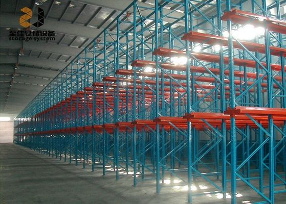 Taille personnalisée Pour les marchandises unifiées en palettes utilisez des poutres de rayonnage
