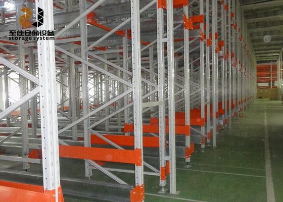 Taille personnalisée Pour les marchandises unifiées en palettes utilisez des poutres de rayonnage