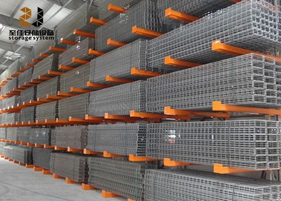 Plateaux de palettes à cran à plusieurs niveaux anti-corrosion pour le stockage des tuyaux