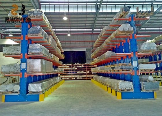 Cantilever en acier Q235 rangement en bois pour garage