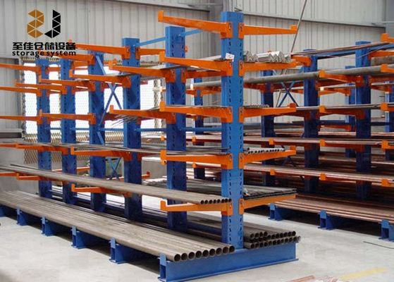 Étagères de stockage à levier lourd industriel à côté unique / à côté double