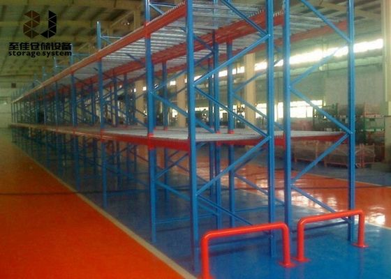 Systèmes de rayonnages de palettes revêtus de puissance en acier Q235 / Q345 Maximum 4500 kg par niveau